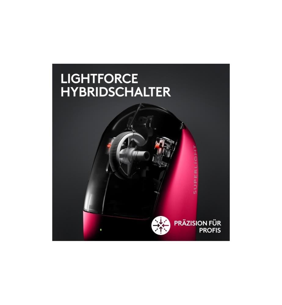 LOGITECH - Souris de gaming Pro X Superlight 2 Lightspeed Magenta