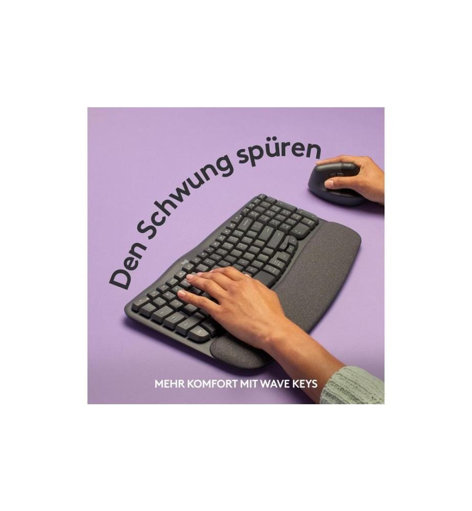 LOGITECH - Clavier Wave Keys
