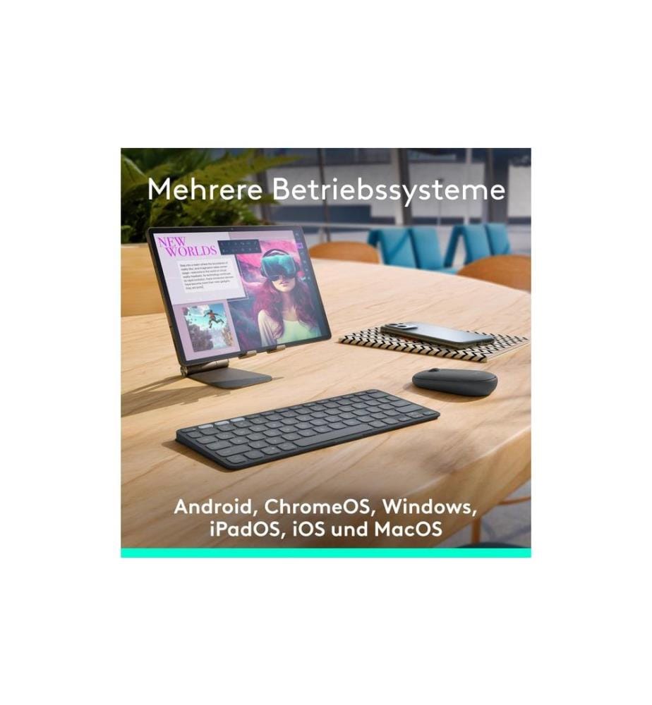 LOGITECH - Tastatur Keys-To-Go 2 lilac