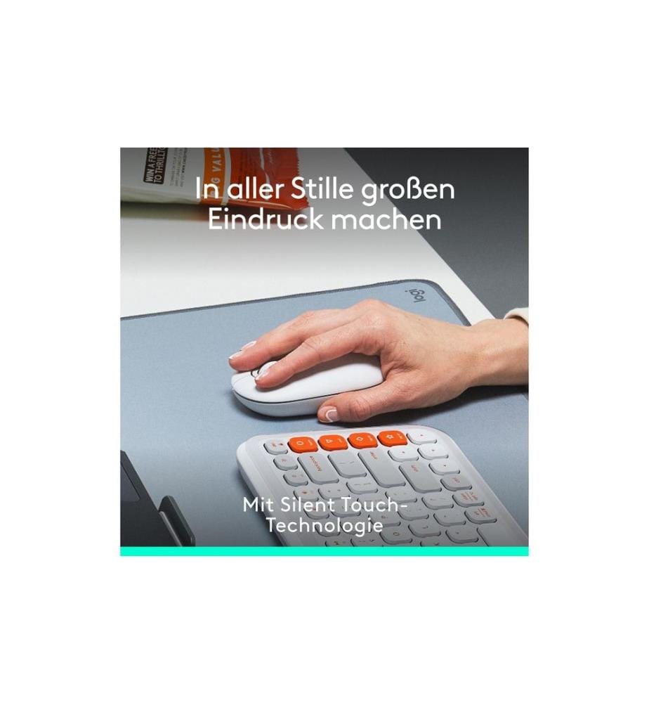 LOGITECH - POP Mouse Off-White