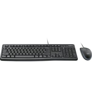 LOGITECH - Tastatur-Maus-Set Desktop MK120