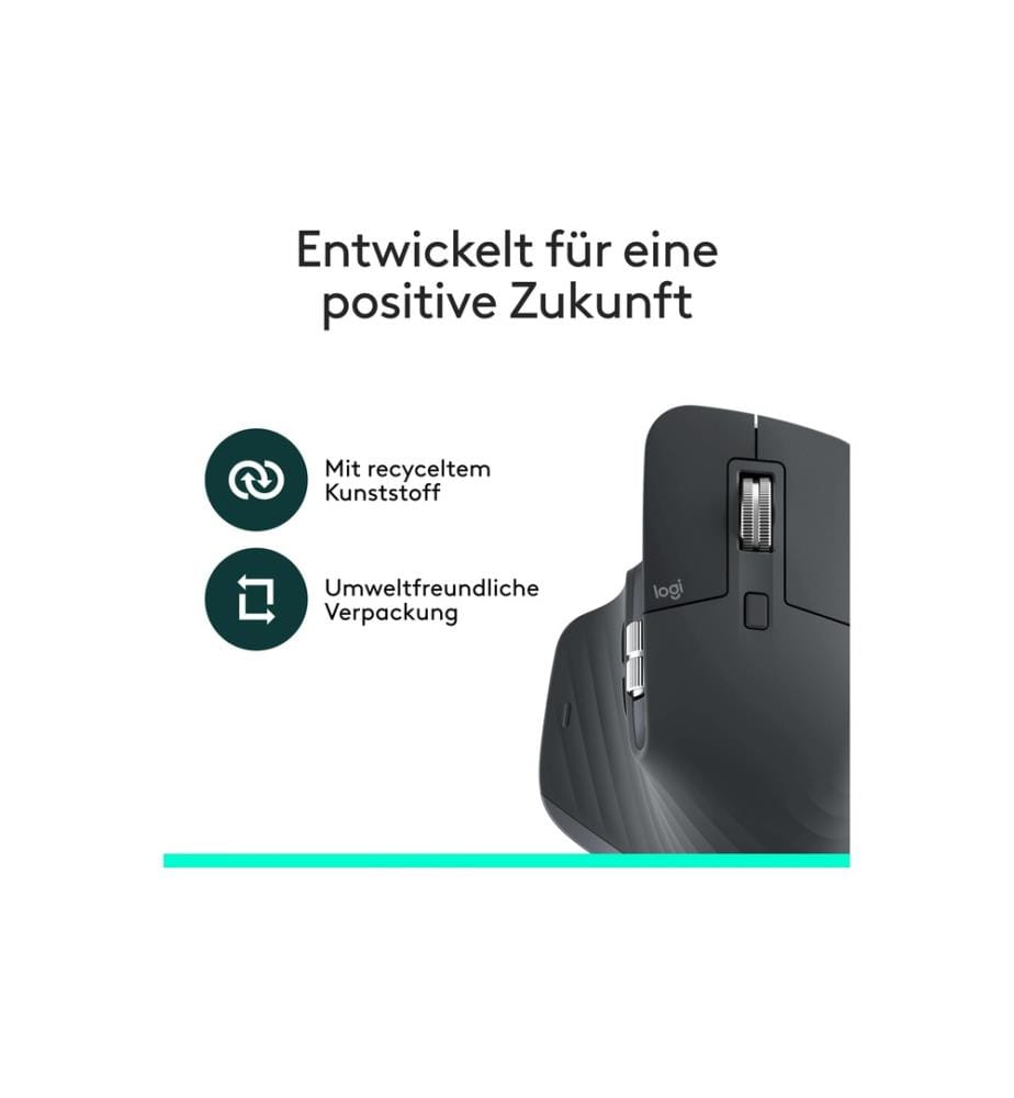 LOGITECH - Souris MX Master 3S Bluetooth Edition sans récepteur