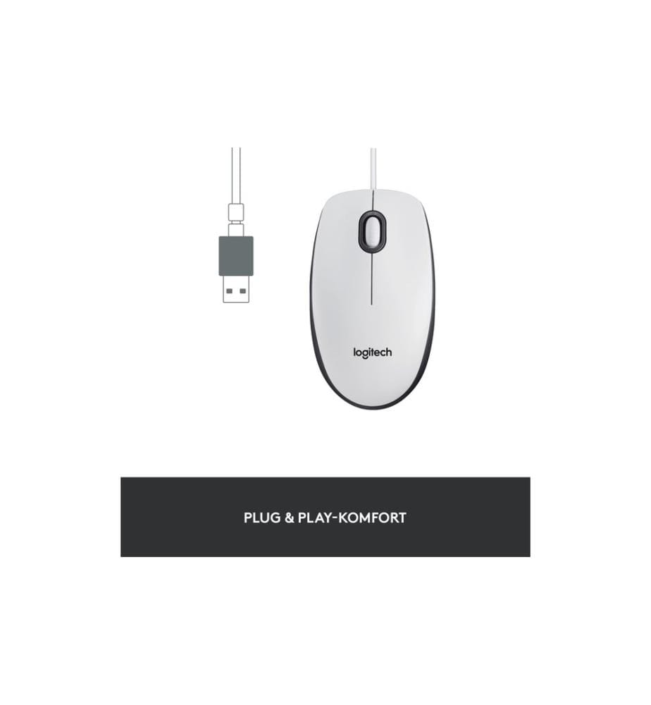 Logitech Maus M100 Optical