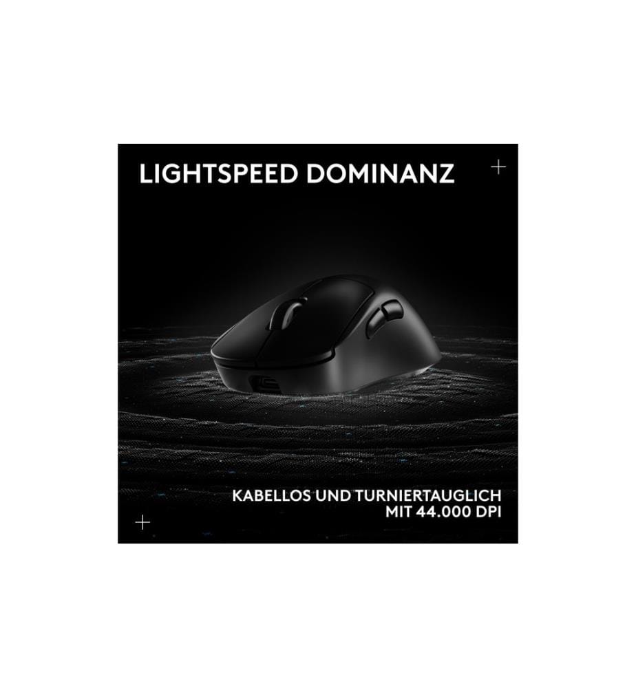 Logitech Gaming-Maus Pro X Superlight Dex Schwarz