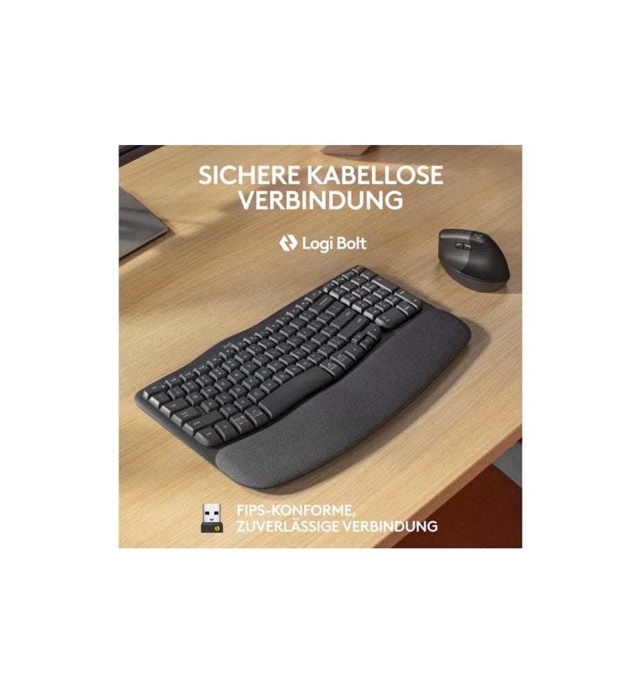 Logitech Tastatur Wave Keys for Business