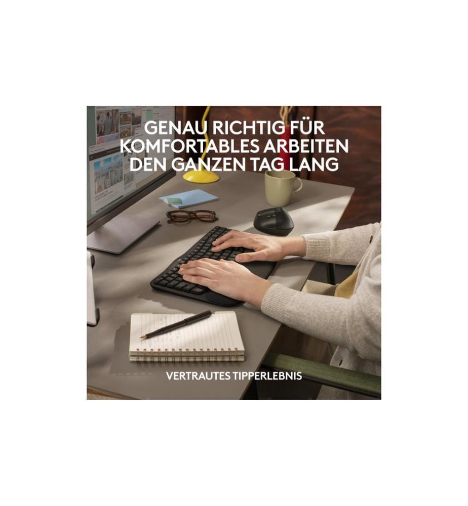 Logitech Tastatur Wave Keys for Business
