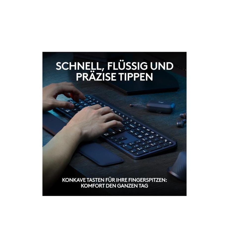 Logitech Tastatur MX Keys S US-Layout