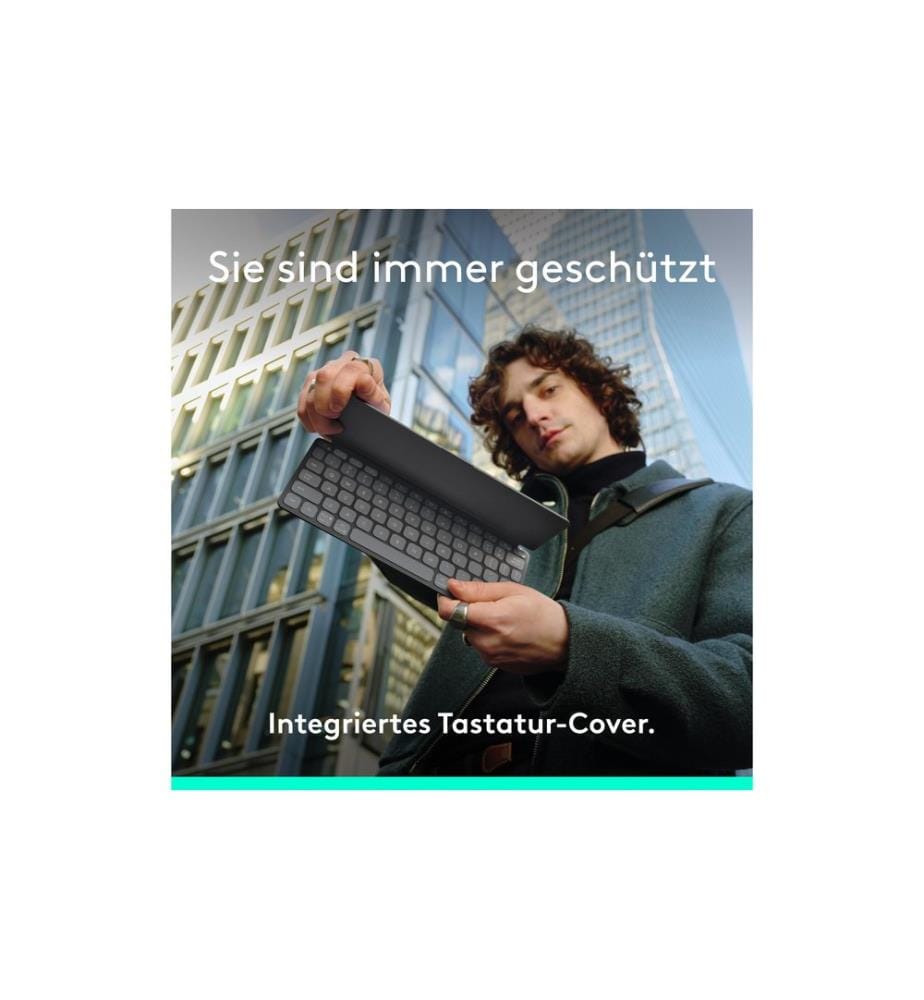 Logitech Tastatur Keys-To-Go 2 Apple Graphite