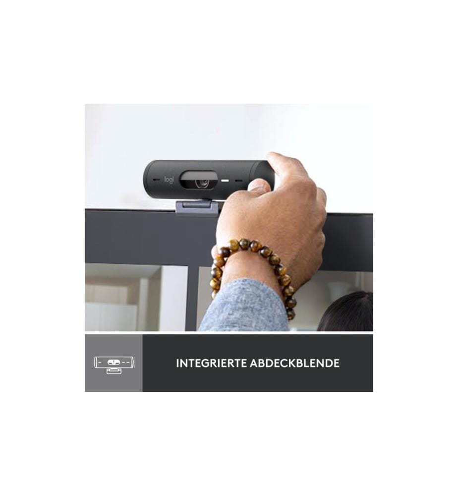 Logitech Webcam Brio 500 Graphite