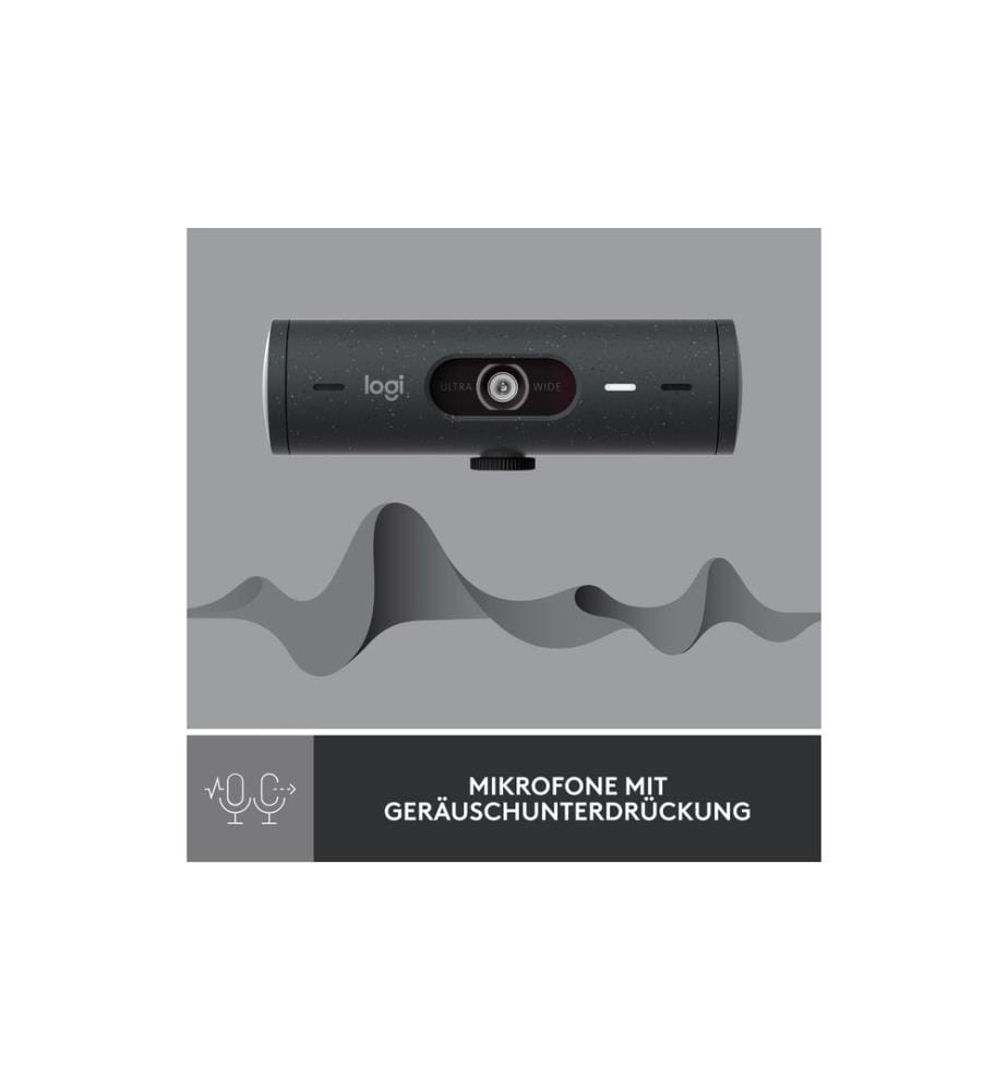 Logitech Webcam Brio 500 Graphite