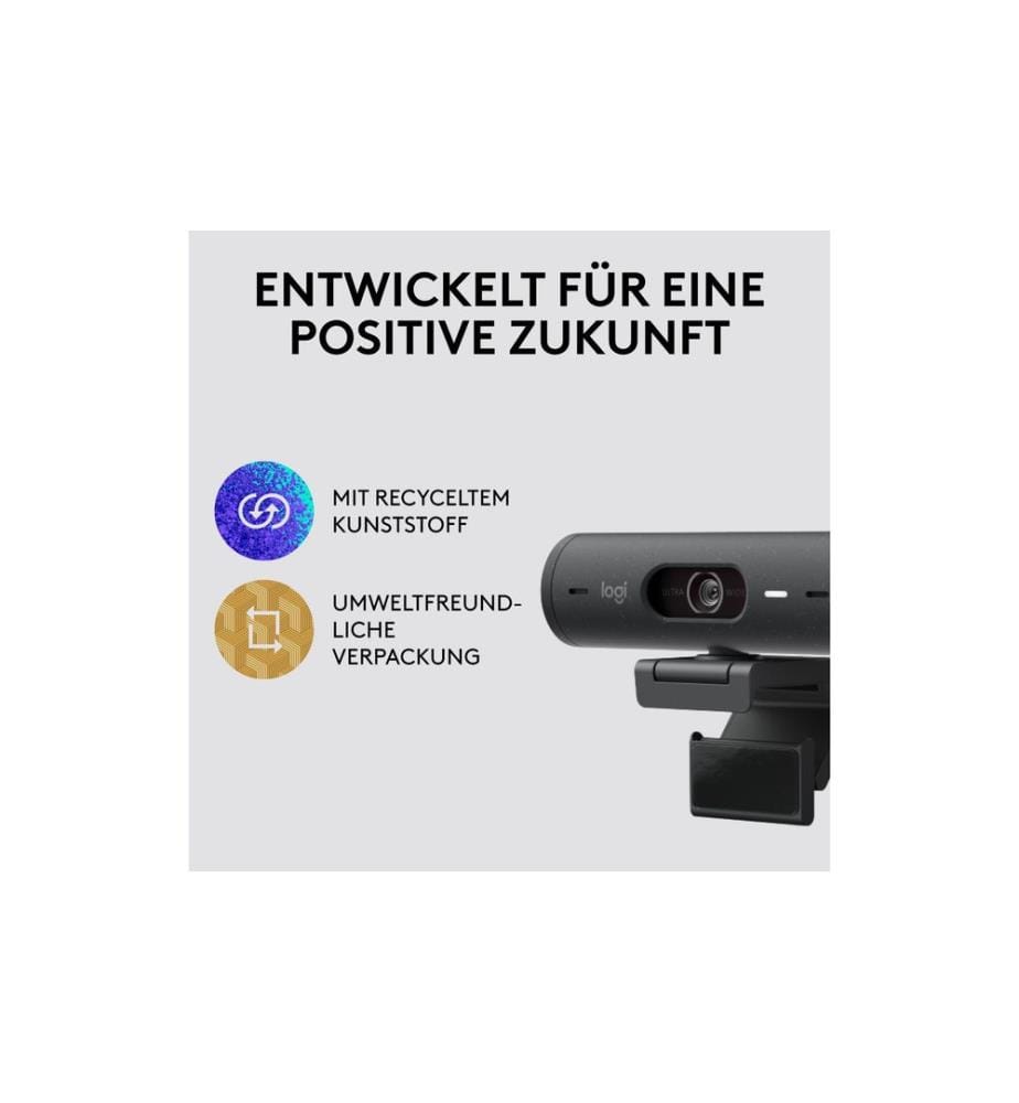 Logitech Webcam Brio 500 Graphite