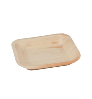 ELCO - Assiettes jetables 24 x 24 cm, 25 Pièce/s, Brun