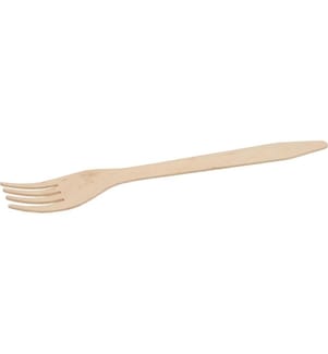 ELCO - Fourchettes jetables 12 Pièce/s, Brun