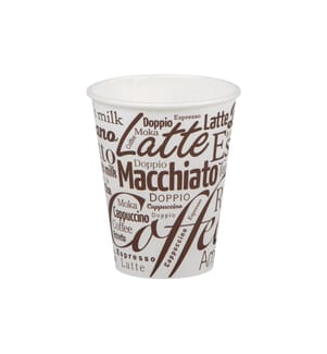 ELCO - Tasses à café jetables Bistro 3 dl 1000 Pièce/s, Brun/Blanc