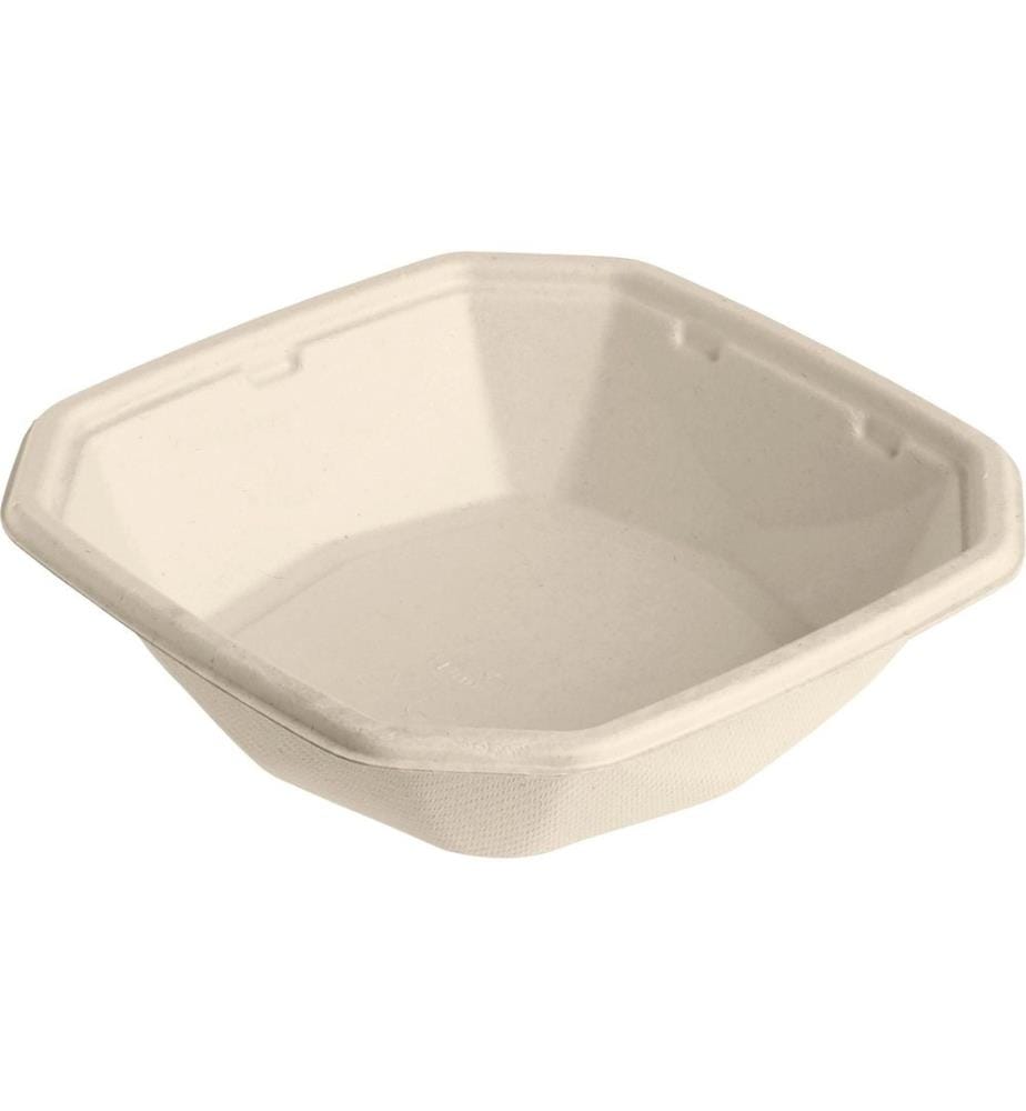 Duni - Bols jetables 400 ml, 50 pièces, brun