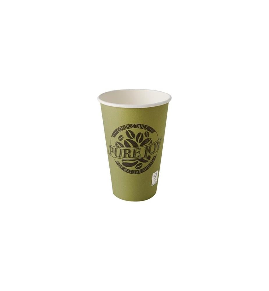 Papstar - Tasses à café jetables Carton Pure Joy 3 dl 50 Pièce/s