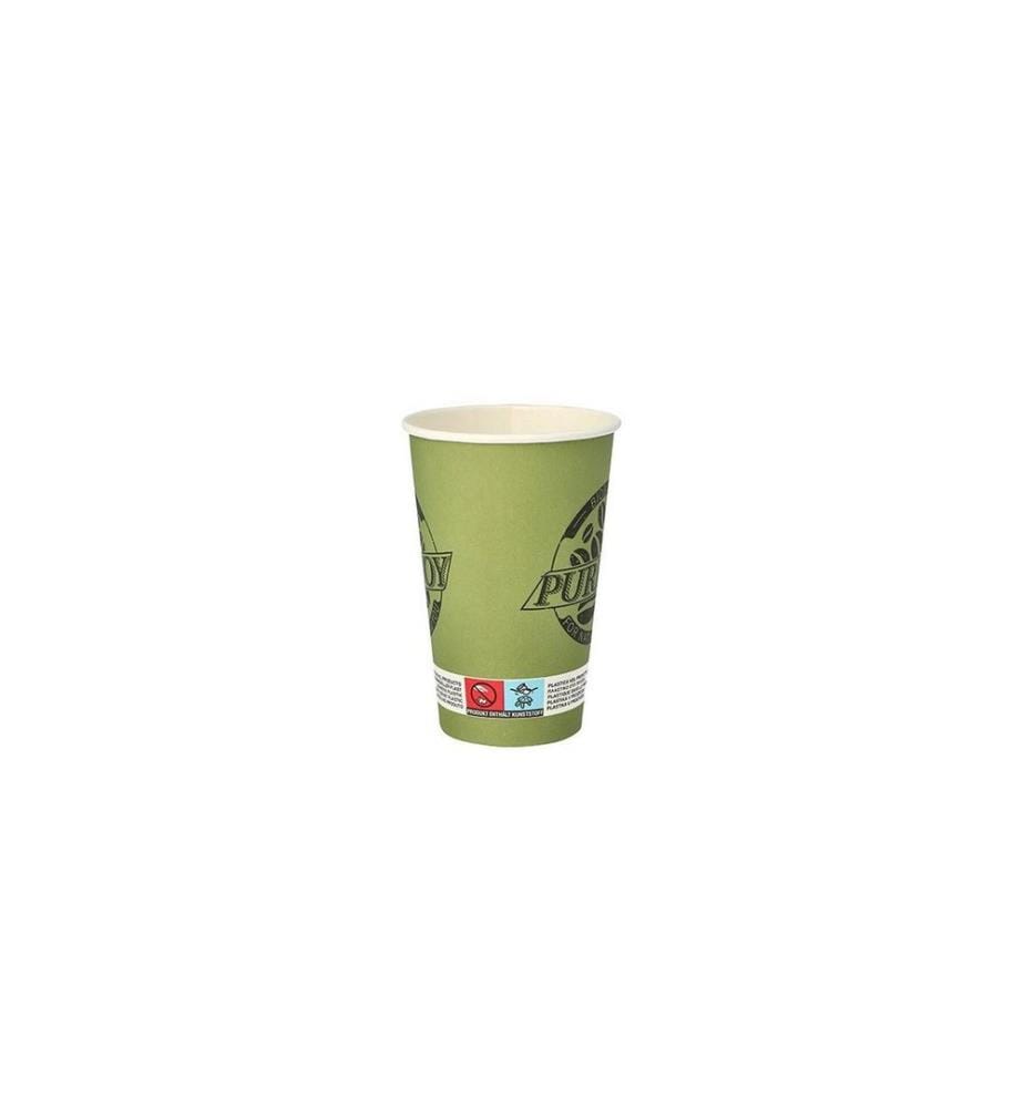 Papstar - Tasses à café jetables Carton Pure Joy 3 dl 50 Pièce/s