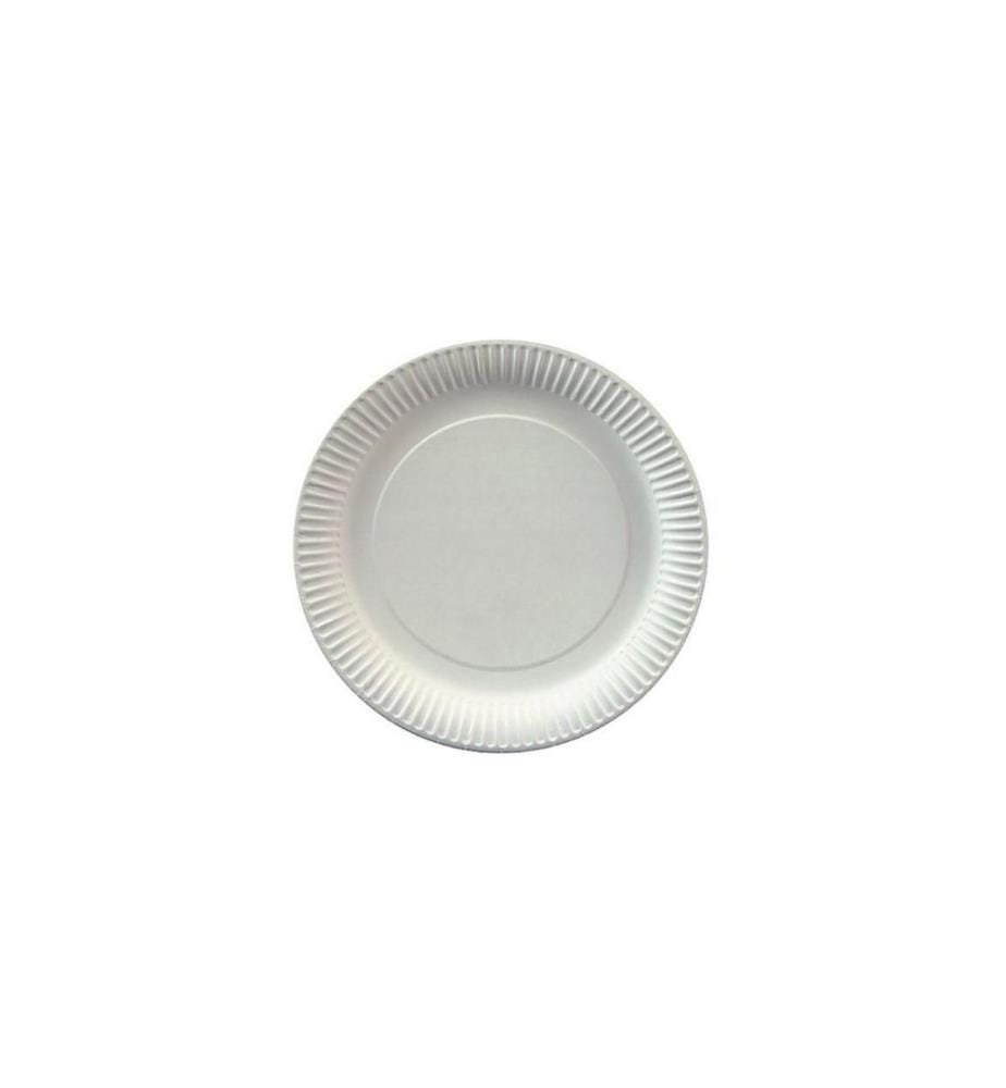 Papstar - Assiettes jetables Pure rond D 20 cm 100 Pièce/s