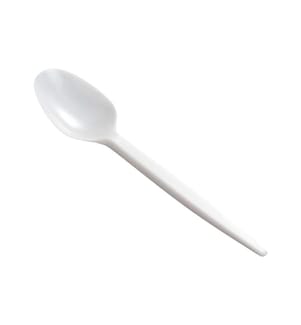 WEITA - Cuillères à café jetables 100 Pièce/s, Blanc