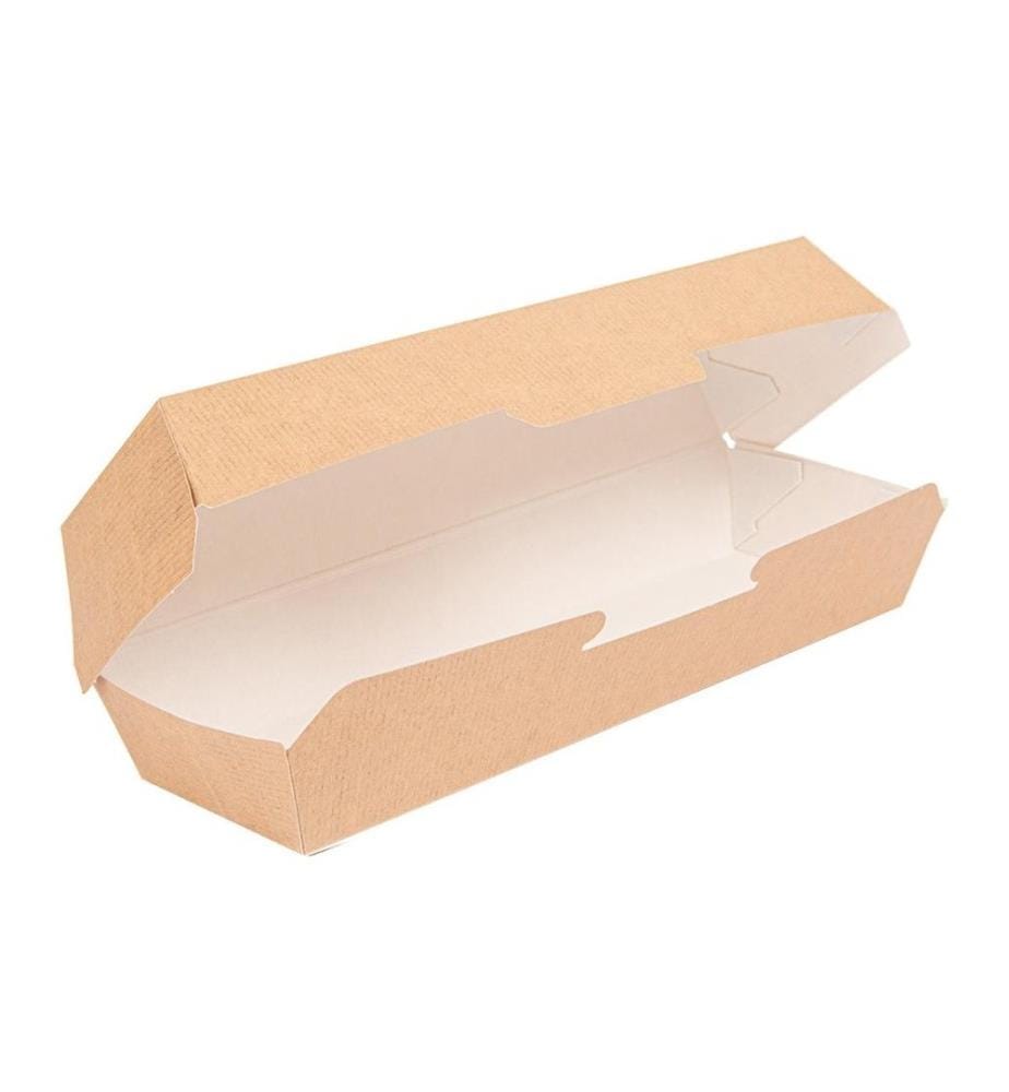 WEITA - Hotdog-Box 23.2 x 9 x 6.3 cm, 50 Stück