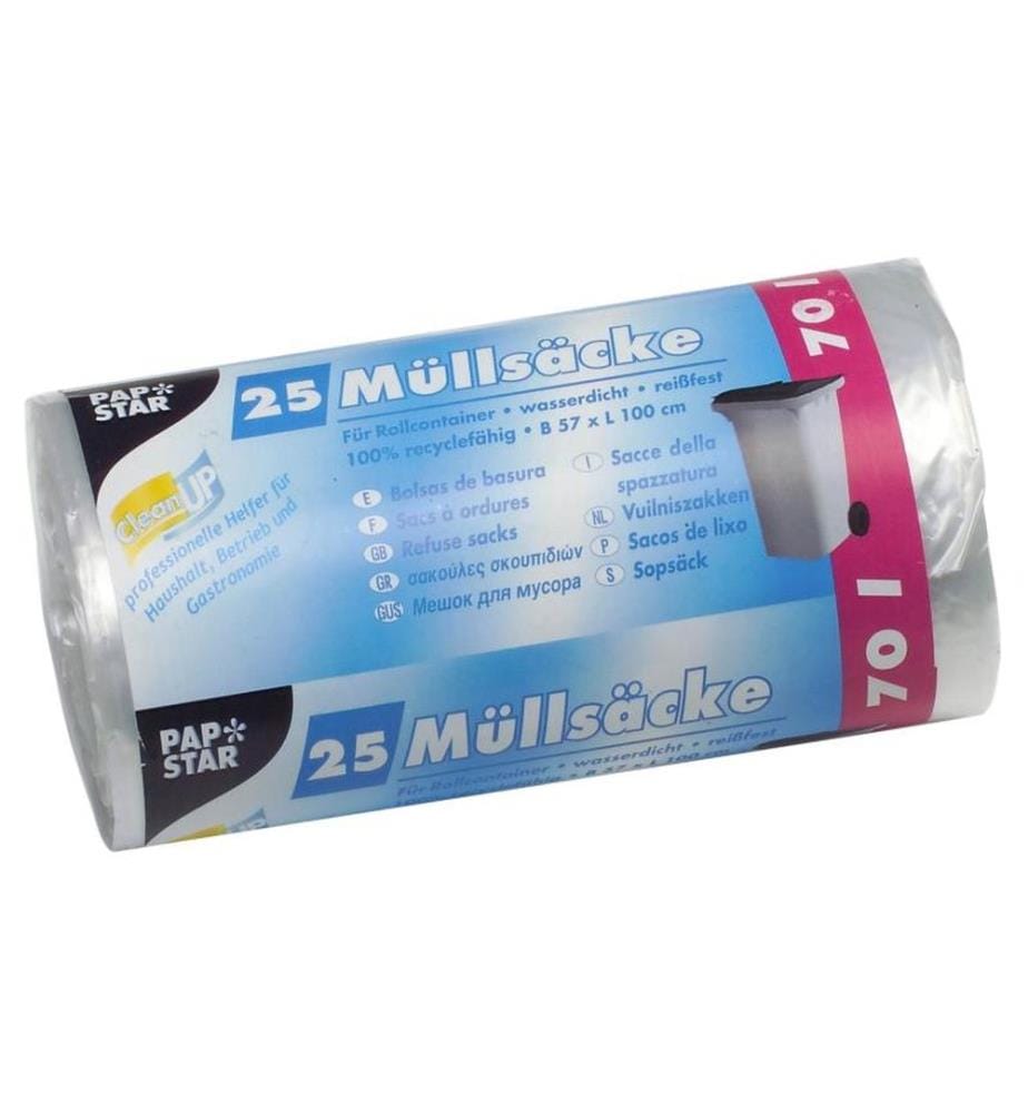 WEITA - Müllbeutel Papstar 70 l, 25 Stück