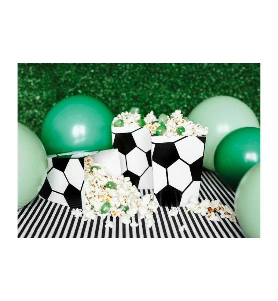 PARTYDECO - Coupelle à amuse-bouches Football 6 Pièce/s