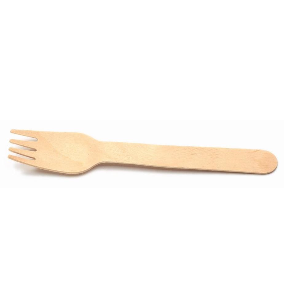 SIER - Fourchettes jetables 100 Pièce/s, Brun