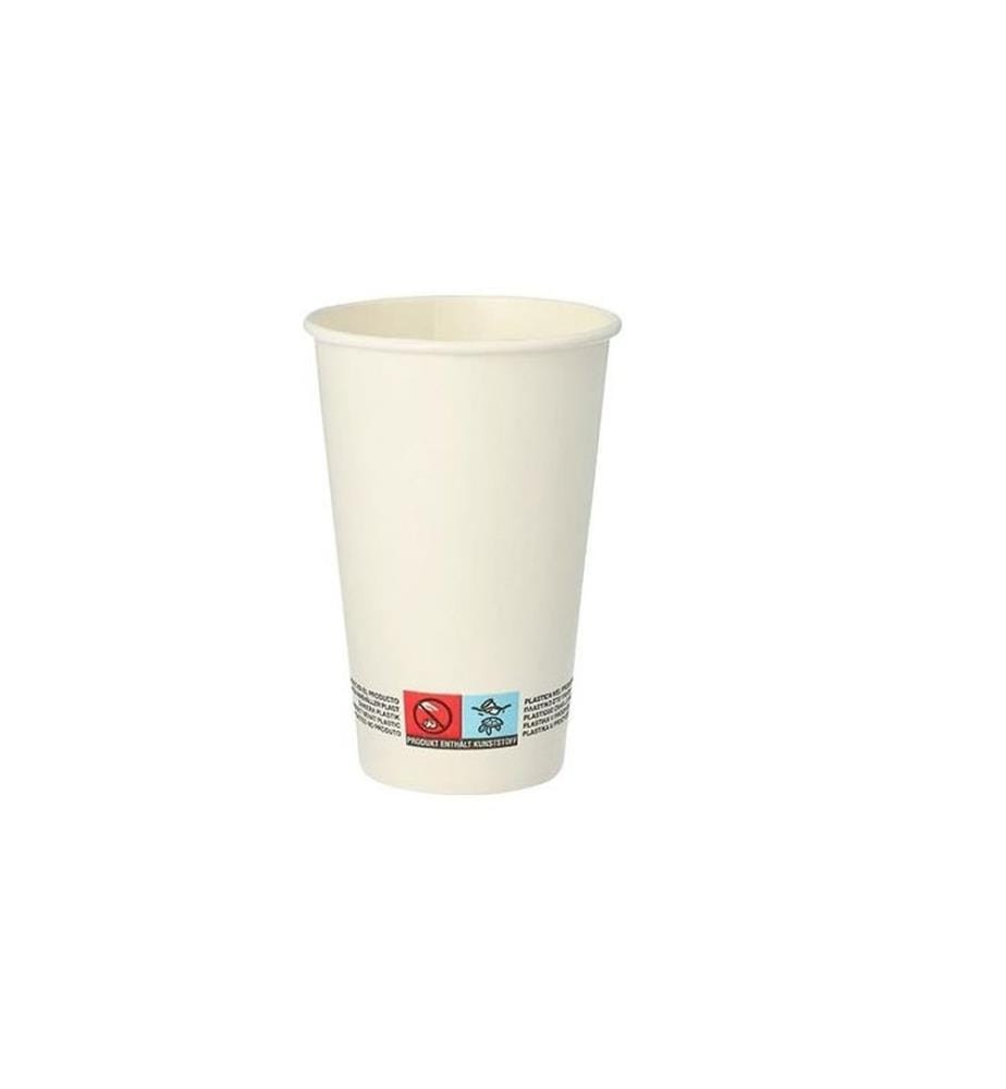 Papstar - Gobelets jetables Pure 300 ml, 50 Pièce/s, Blanc