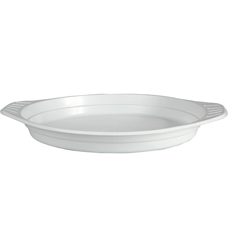 WEITA - Assiettes jetables 21.9 cm, 100 Pièce/s, Blanc