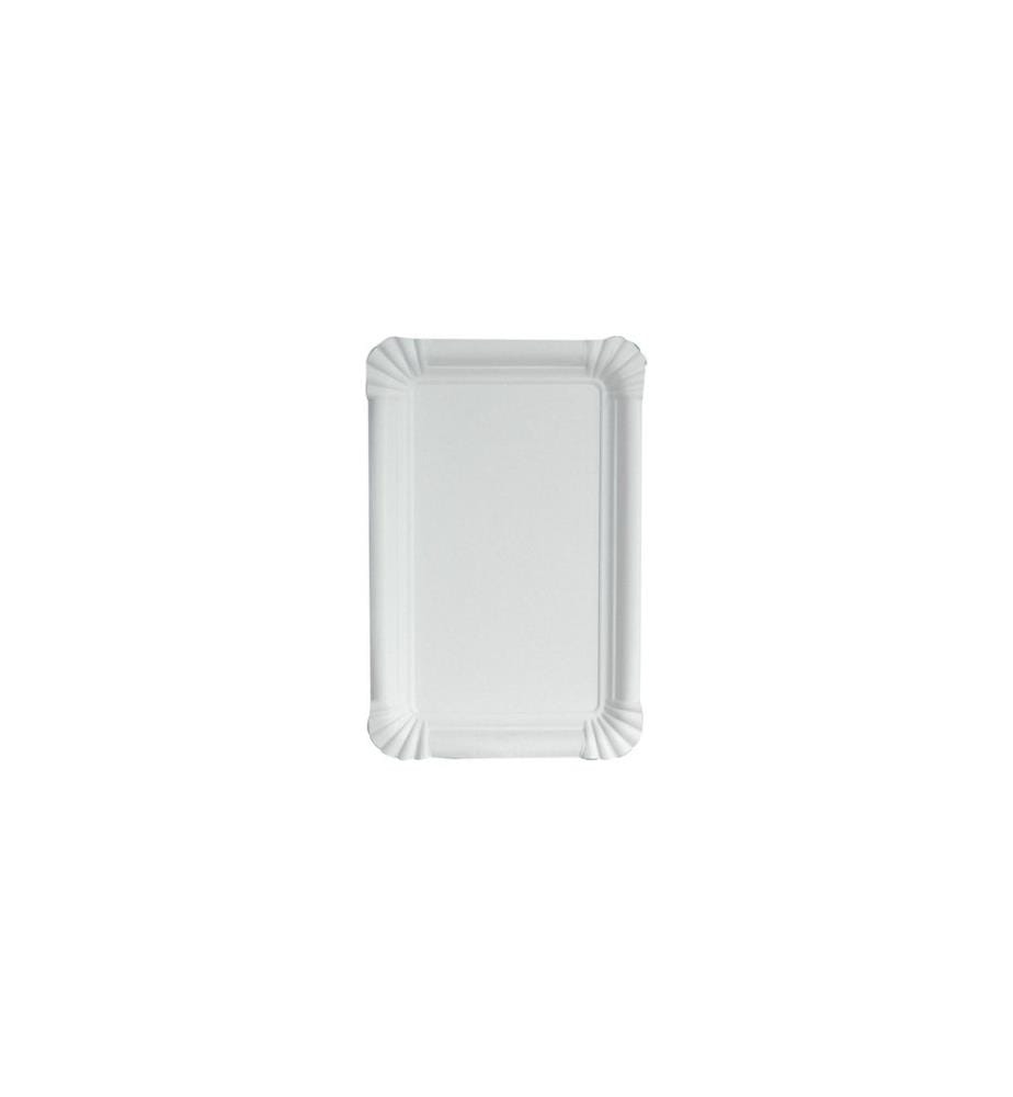 WEITA - Assiettes jetables 16 x 23 cm 250 Pièce/s, Blanc