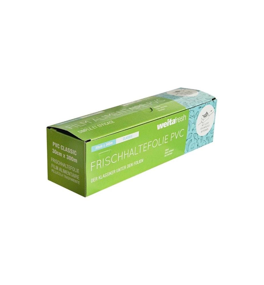 WEITA - Frischhaltefolie mit Slider 1 Stück, Transparent, 30 cm