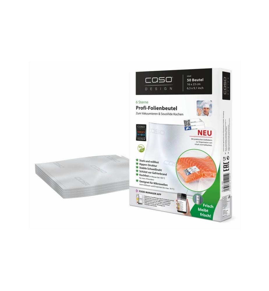 Caso - Sachet de mise sous vide 50 Pièce/s