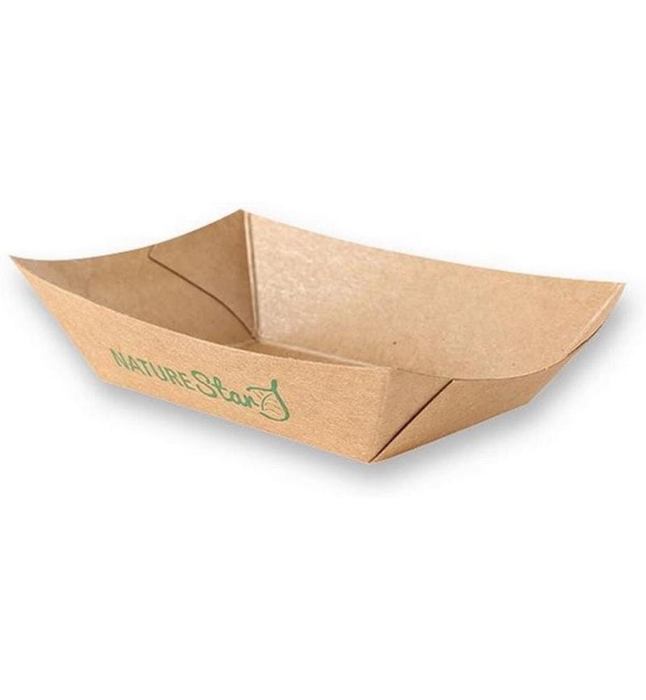 WEBSTAR - Barquette à snacks Tasty 100 ml papier kraft brun 50 Pièce/s