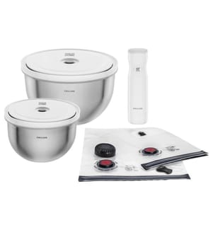 Zwilling - Contenant pour Systèmes de mise sous vide 9pcs. Set de démarrage Fresh/Save, acier