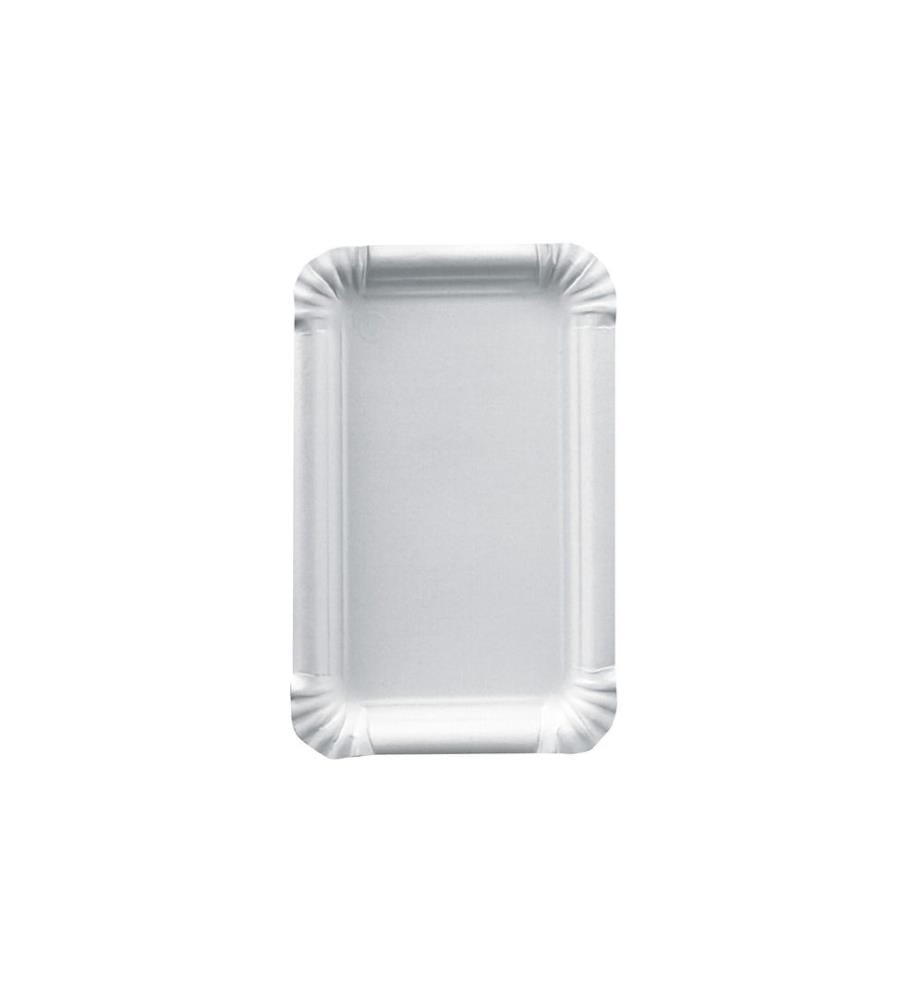 Papstar - Assiettes jetables Pure petit 17.5 cm x 11 cm, 250 Pièce/s, Blanc