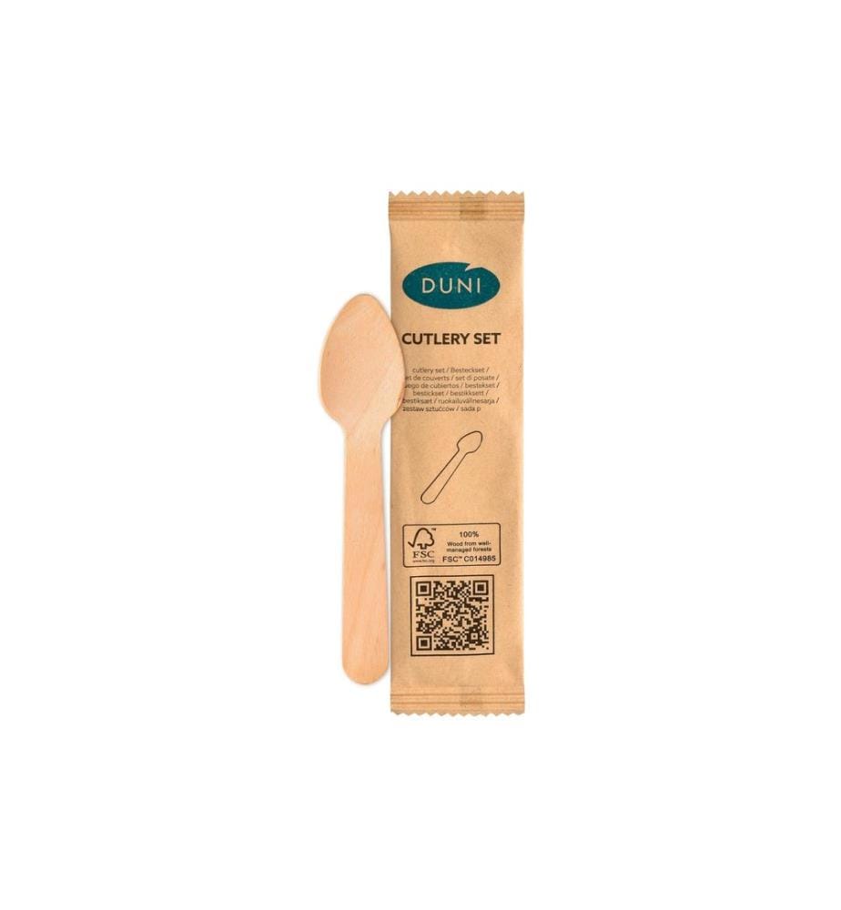 Duni - Cuillères à café jetables Petit 250 Pièce/s
