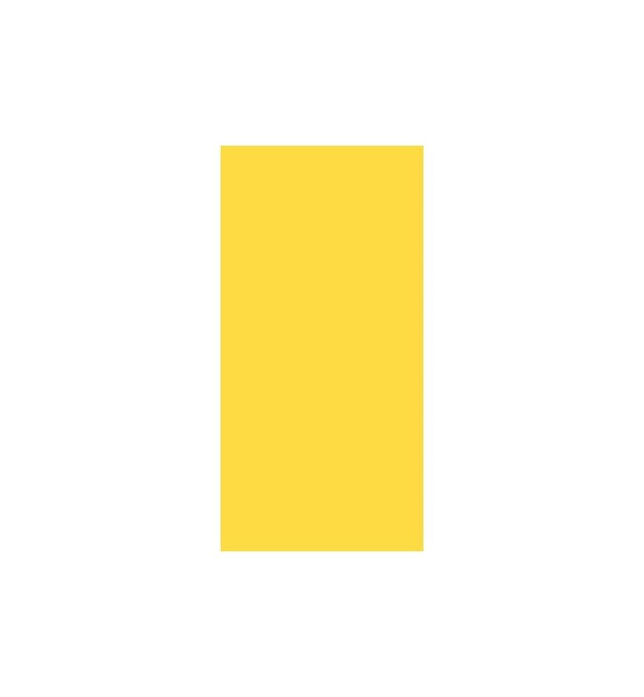 Duni - Nappe Duni -cel 118 cm x 180 cm, Jaune