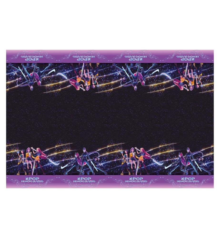 We fiesta Party - Nappe K-Pop Demon 120 cm x 180 cm, Noir/Violet