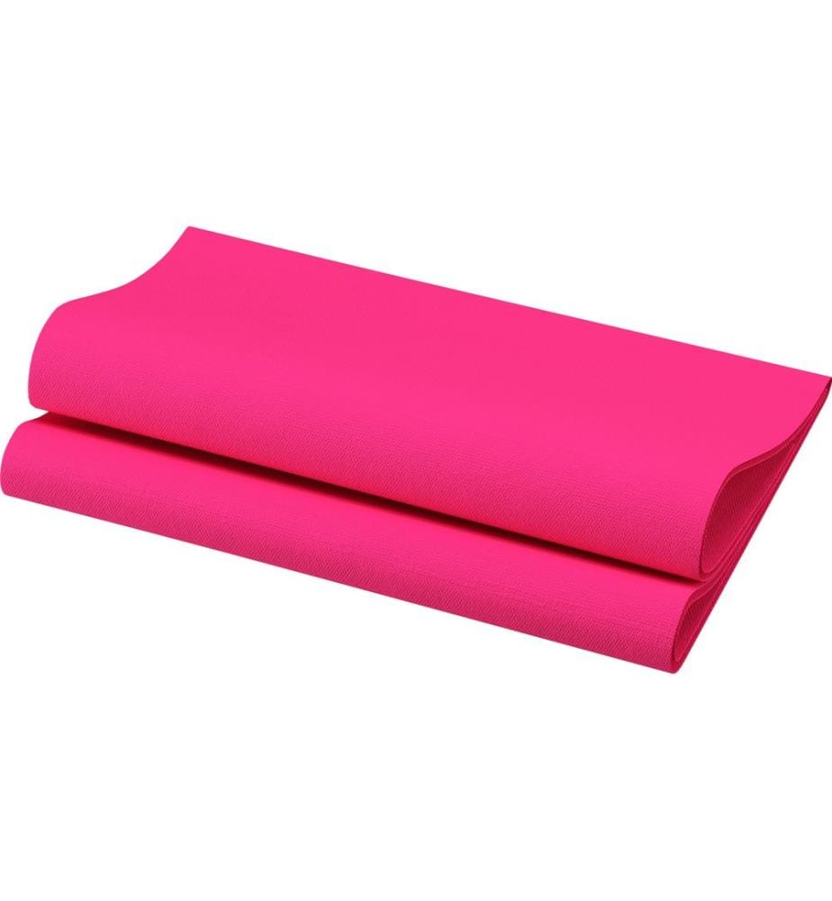 Duni - Serviettes en papier 40 cm x 40 cm, 60 Pièce/s, Fuchsia