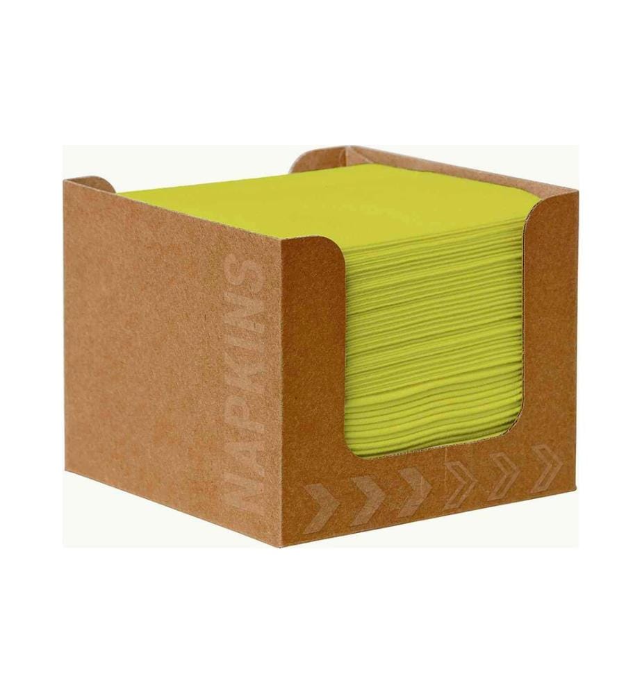 Duni - Serviettes à cocktail Fingerfood 20 cm x 20 cm, 50 Pièce/s, Vert