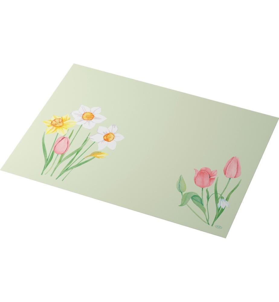 Duni - Set de table Spring Melody 100 pièces, 30 cm x 40 cm, Vert