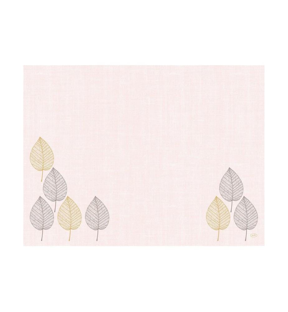 Duni - Set de table Aspen 100 pièces, 30 cm x 40 cm, Blanc