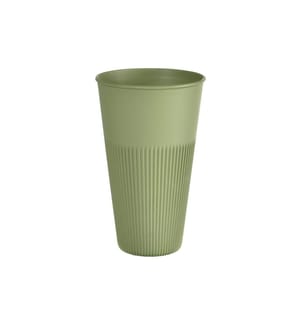 Duni - Gobelet Hot Stripes 480 ml, 10 Pièce/s, Vert