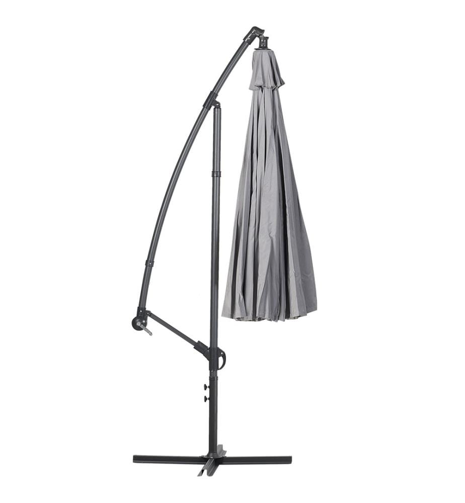 Ombrellone a sbalzo 268 cm CALABRIA II Grigio scuro