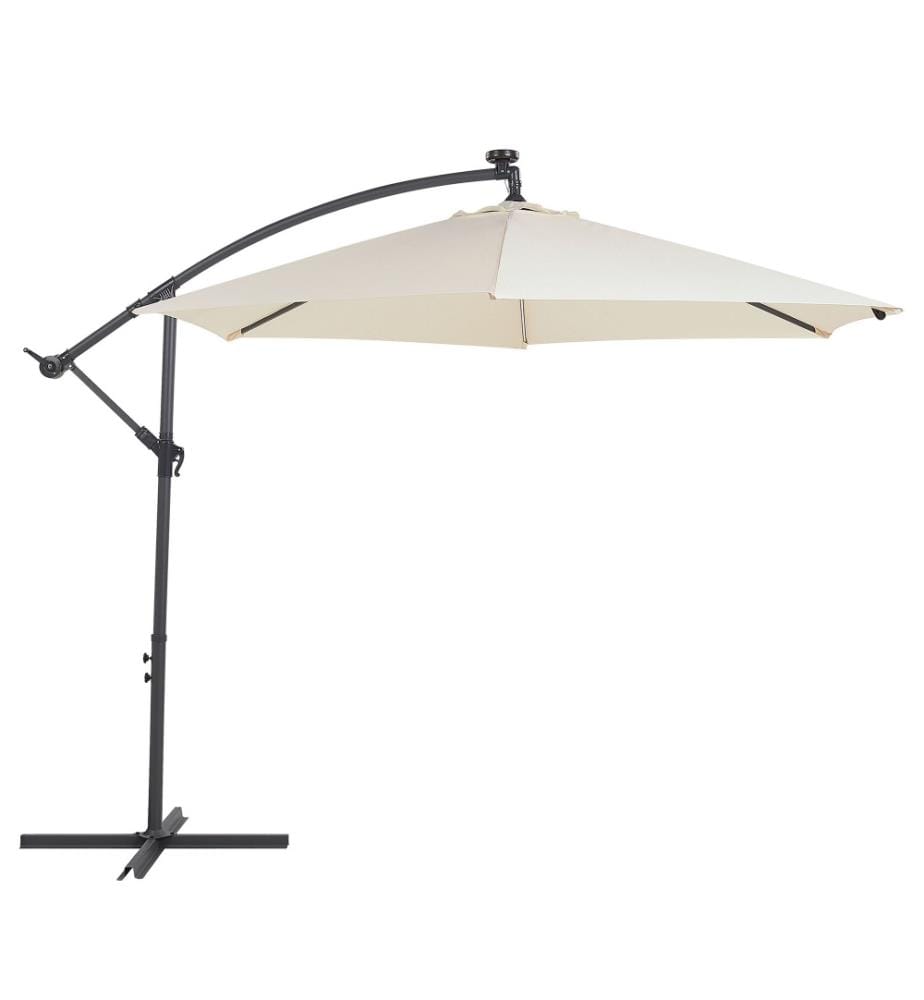 Parasol déporté LED 285 cm CORVAL Beige