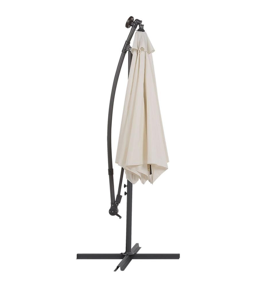 Parasol déporté LED 285 cm CORVAL Beige
