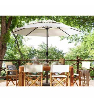 Marktschirm 285 cm BIBIONE Hellbeige