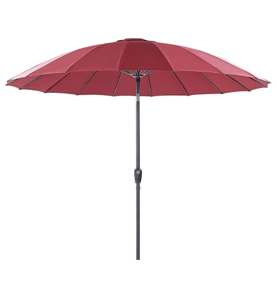 Ombrellone da esterno 255 cm BAIA Rosso scuro