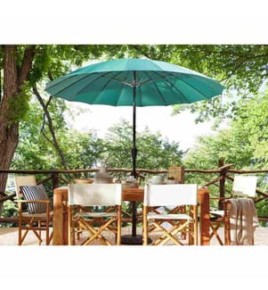 Parasol de jardin 255 cm BAIA Vert émeraude
