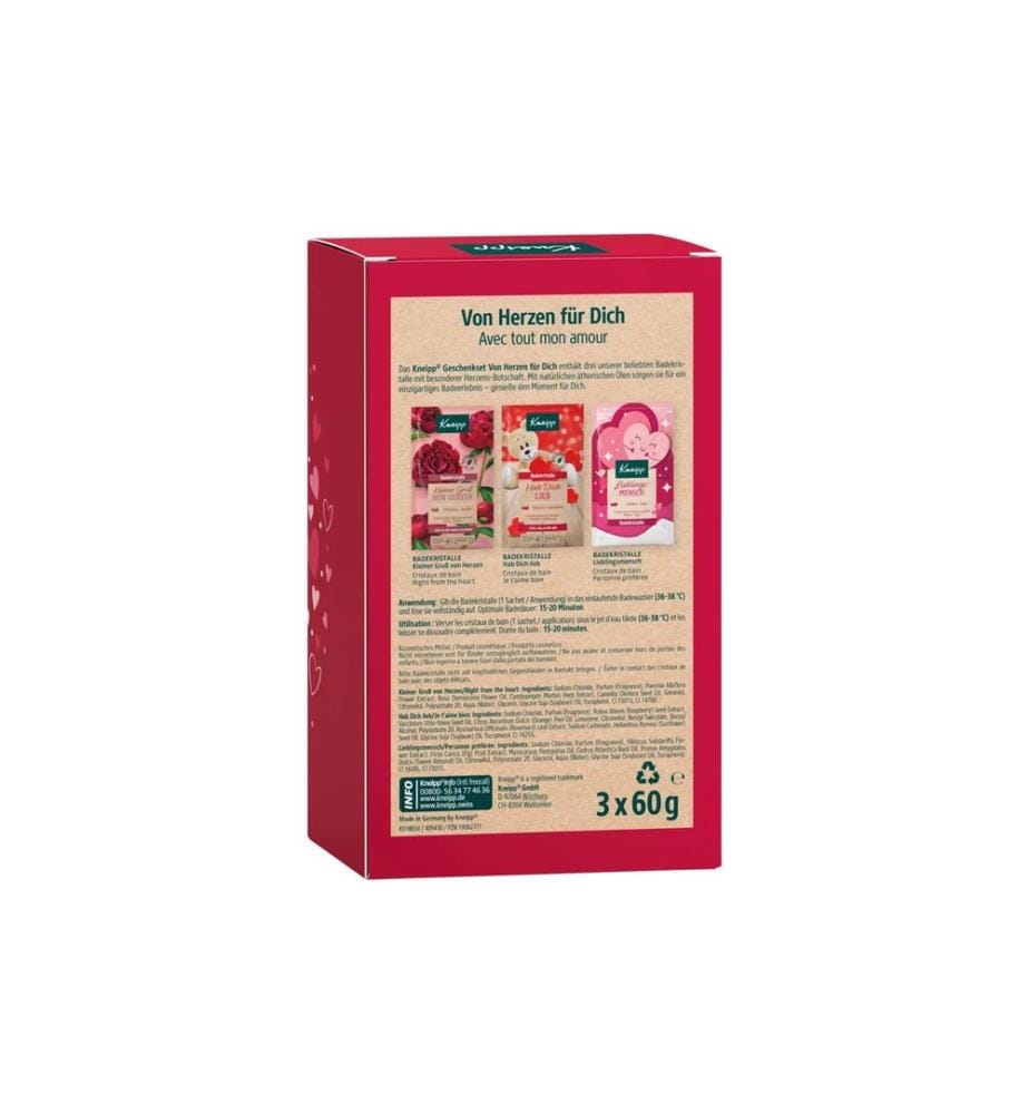 Kneipp - Geschenkset Von Herzen Für Dich 3 x 60 g